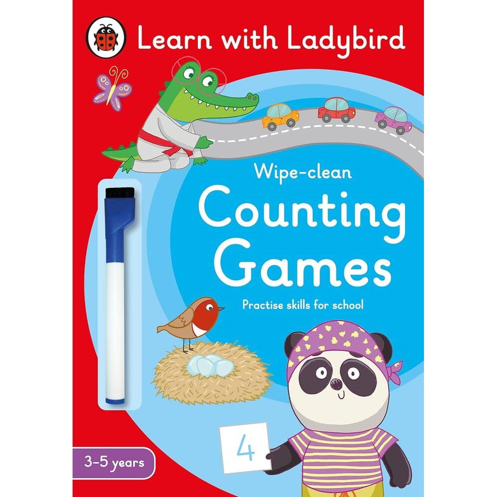 Ladybird Counting Games Wipe-Clean Activity Book - Kitap