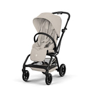 Cybex Eezy S Twist2 Kabin Boy 360 Derece Dönen Bebek Arabası Black Dune Grey STD ( Ağustos 3. Hafta Teslim )