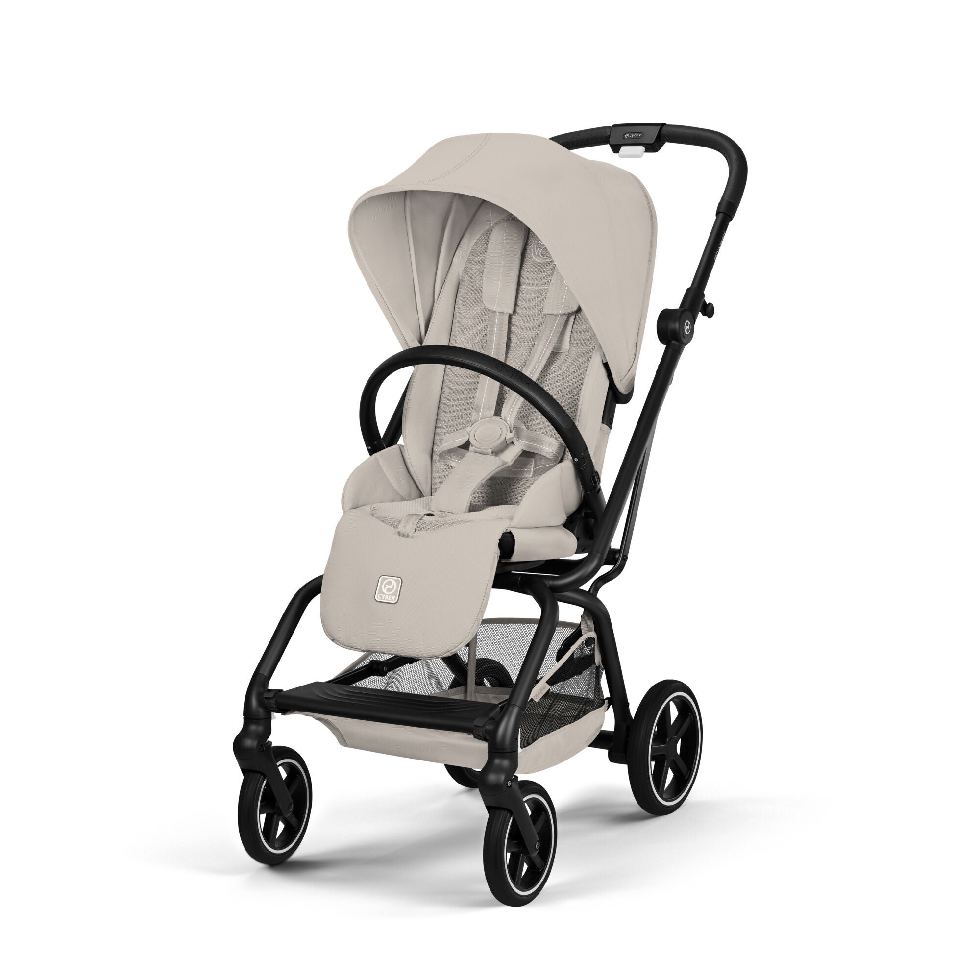 Cybex Eezy S Twist2 Kabin Boy 360 Derece Dönen Bebek Arabası Black Dune Grey STD ( Ağustos 3. Hafta Teslim )