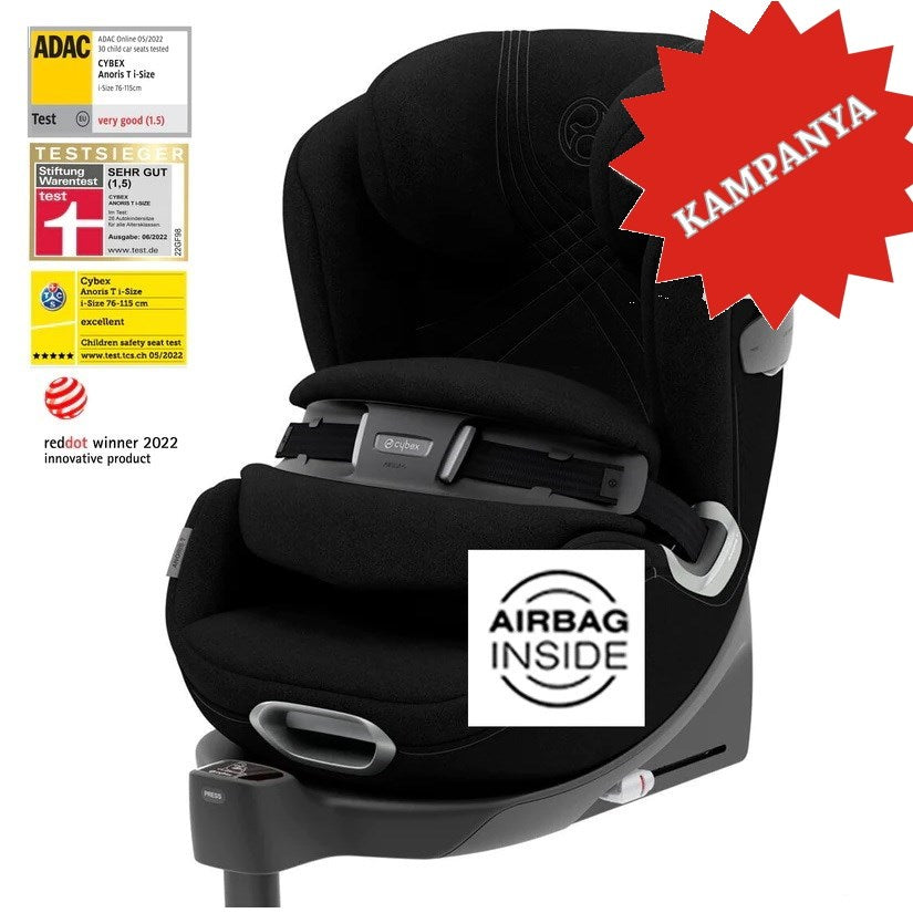 Cybex Anoris T i-Size Oto Koltuğu Deep Black STD