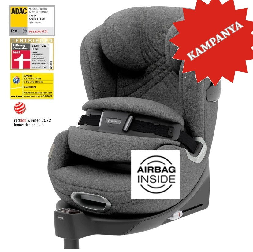 Cybex Anoris T i-Size Oto Koltuğu Soho Grey STD