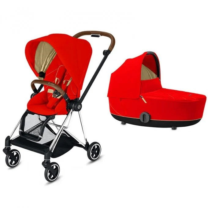 Cybex Mios Bebek Arabası Chrome Brown- Autmn gold+ Portbebe STD