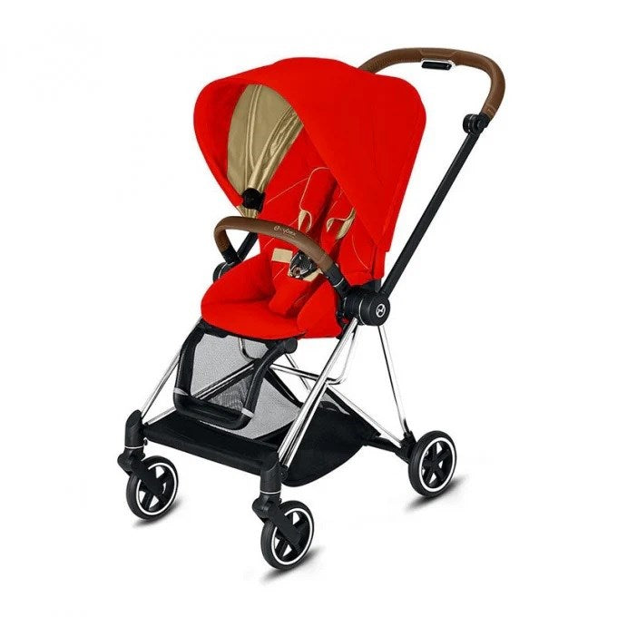 Cybex Mios Bebek Arabası Chrome Brown- Autmn gold+ Portbebe STD