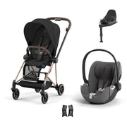 Cybex Mios Travel Sistem | Rosegold Sephia Black & Cloud T Plus Bazalı Mirage Grey