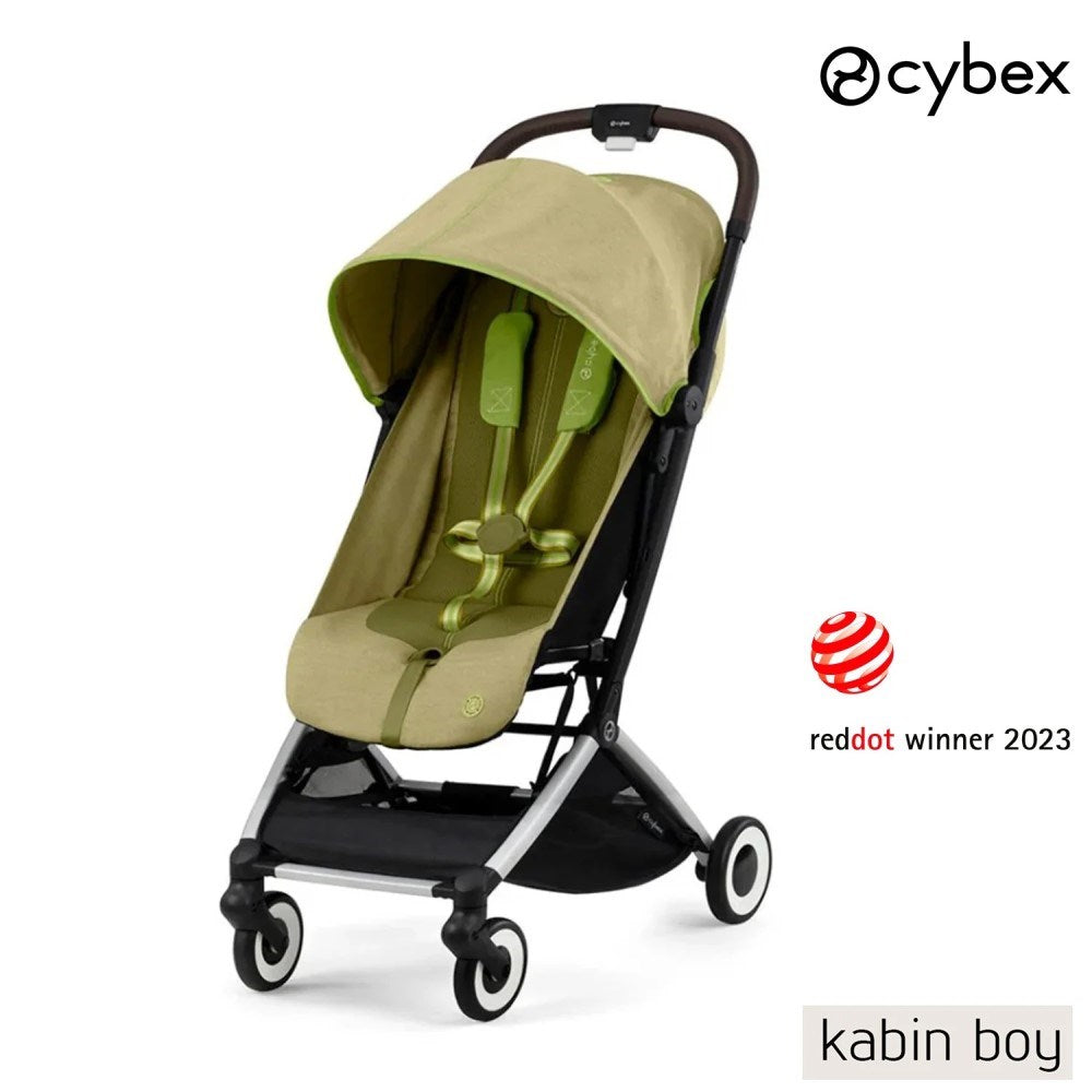 Cybex Orfeo Bebek Arabası Silver Nature Green
