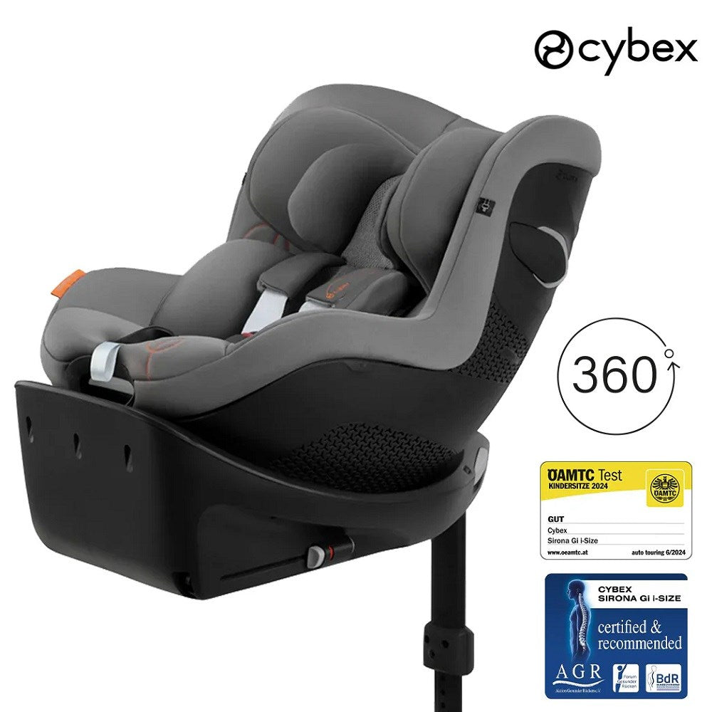 Cybex Sirona G i-size Plus 0-18 Kg Yenidoğan Minderli Oto Koltuğu Stone Grey STD
