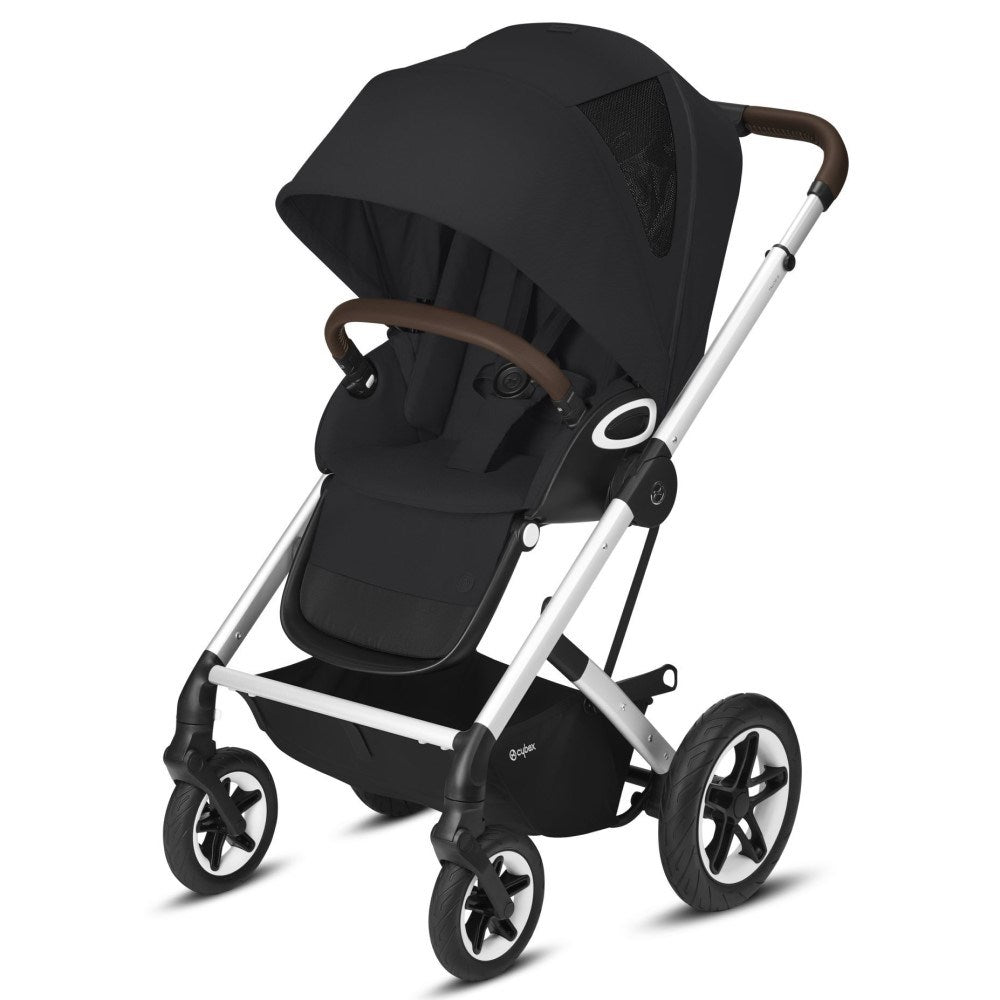Cybex Talos S Lux Bebek Arabası Silver Deep Black