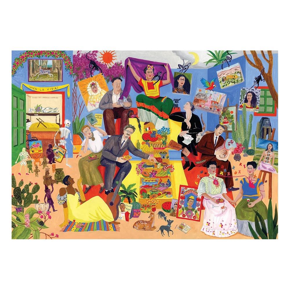 Thames And Hudson Dinner With Frida - 1000 pcs Classic Jigsaw - Kitap - Görsel 2