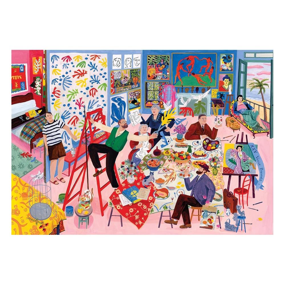 Thames And Hudson Dinner With Matisse - 1000 pcs Classic Jigsaw - Kitap - Görsel 2