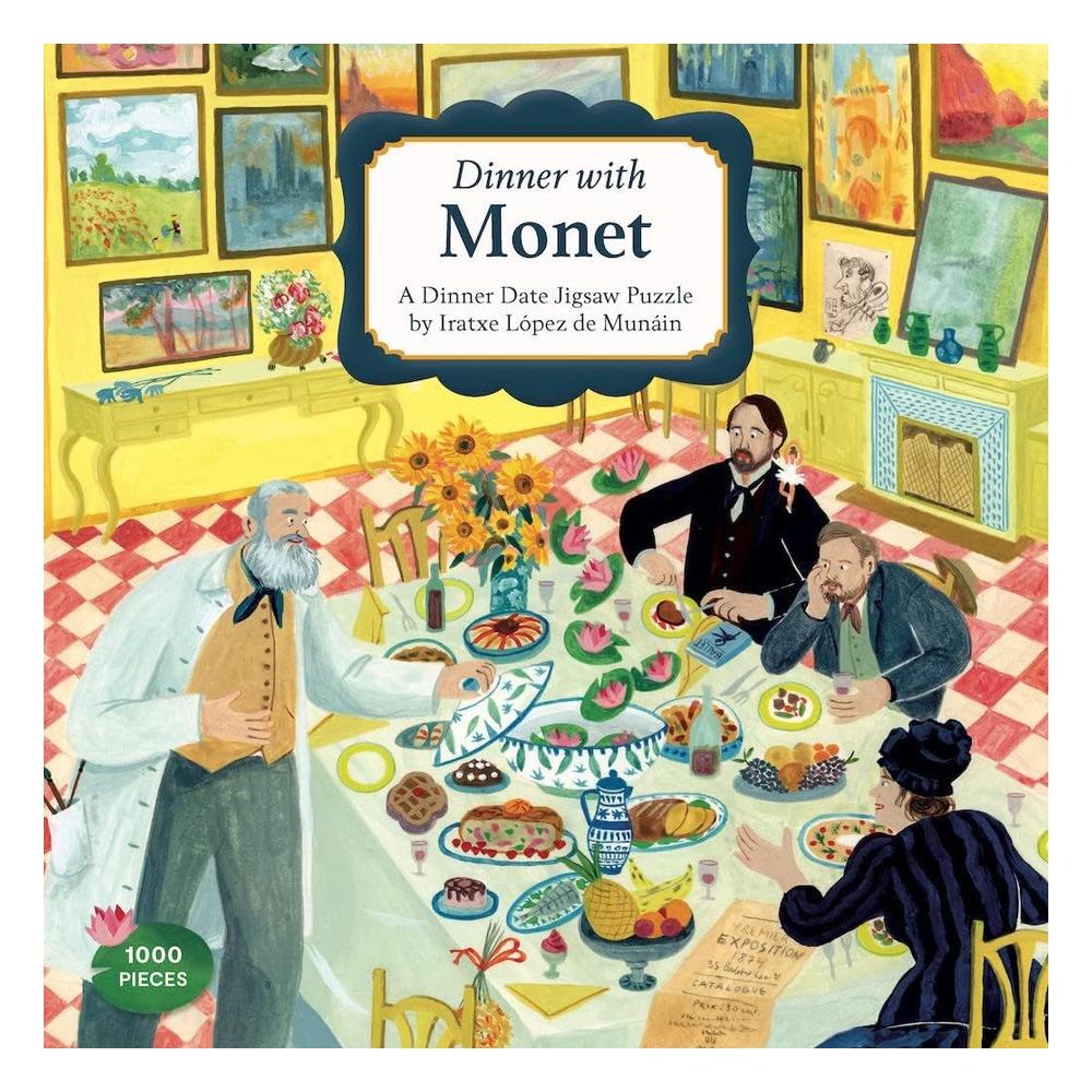 Thames And Hudson Dinner With Monet - 1000 pcs Classic Jigsaw - Kitap