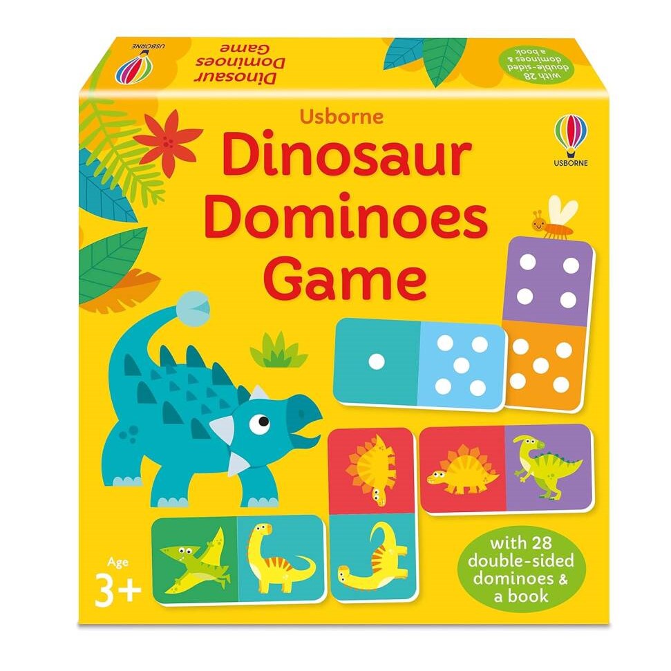 Usborne Dinosaur Dominoes Game - Kitap