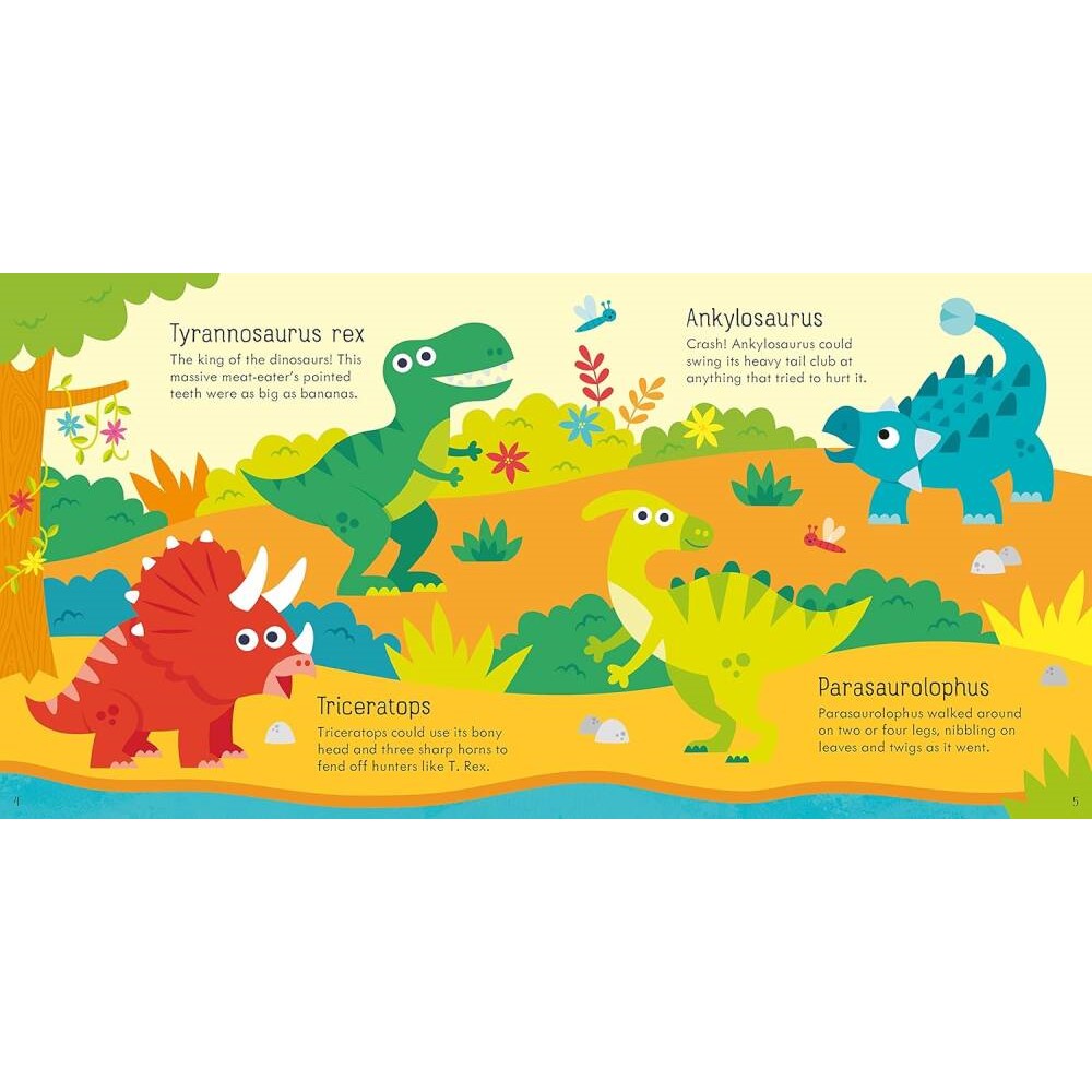 Usborne Dinosaur Dominoes Game - Kitap - Görsel 6