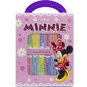 Disney Baby: My First Library Board Book Block 12 Book Set- Minnie Mouse Eğitici Kitap