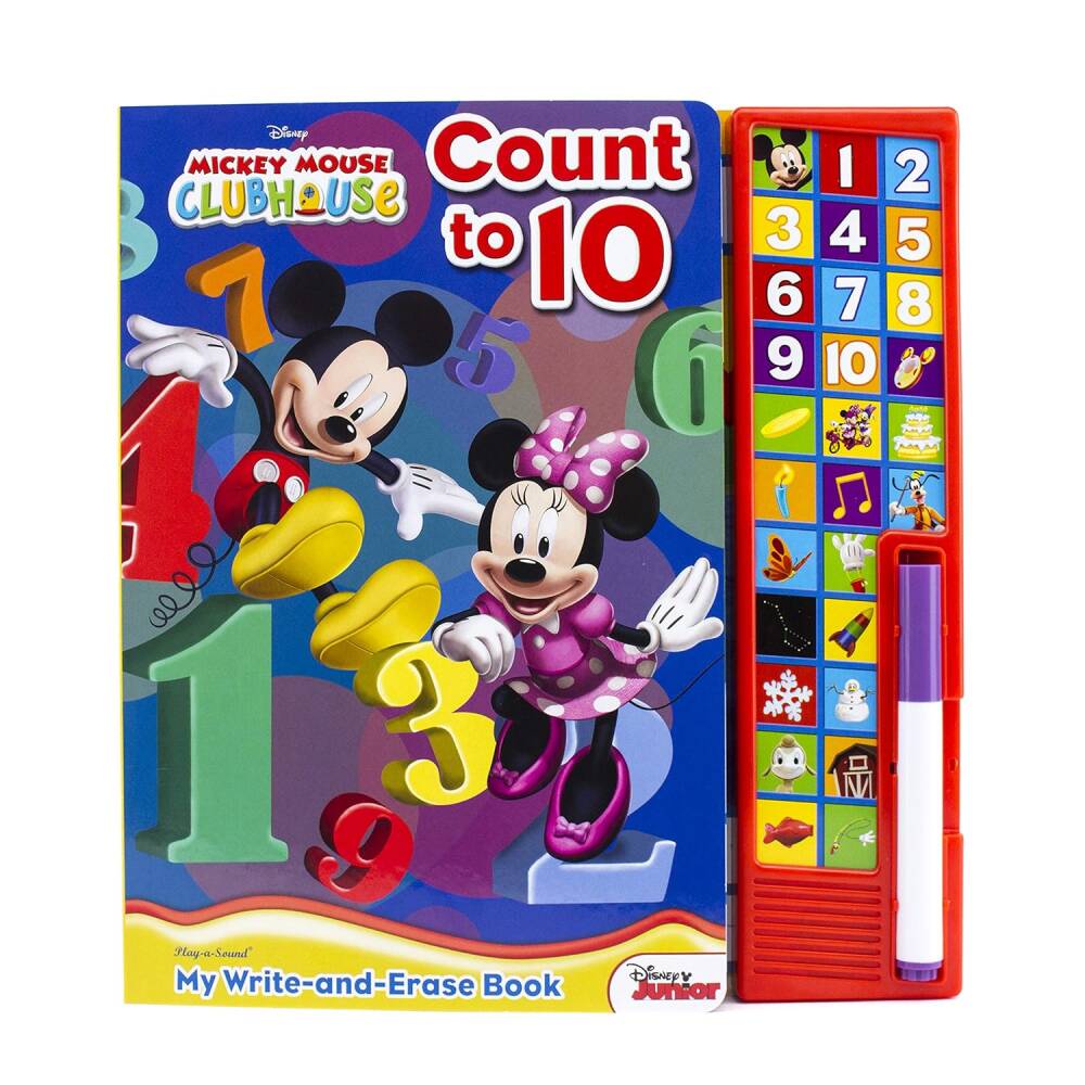 Pi Kids Disney: Mickey Mouse Clubhouse - Count to 10 - Kitap