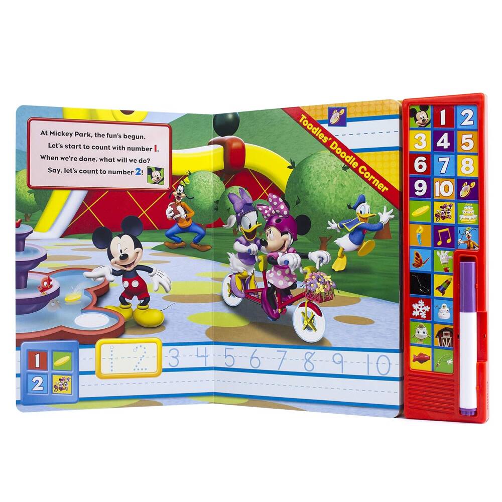 Pi Kids Disney: Mickey Mouse Clubhouse - Count to 10 - Kitap - Görsel 2