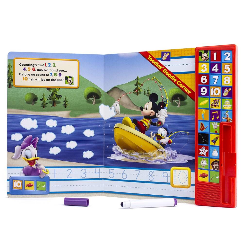 Pi Kids Disney: Mickey Mouse Clubhouse - Count to 10 - Kitap - Görsel 3
