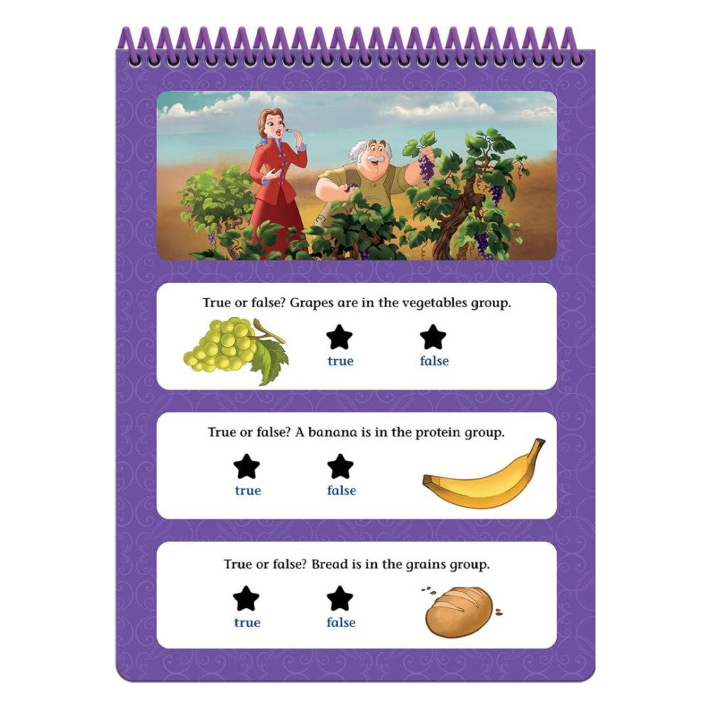 Pi Kids Disney Princess: Quiz It Pen - 4 Book Set And Talking Smart Pen - Kitap - Görsel 3