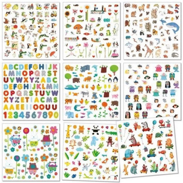 Djeco Çıkartmalar -  1000 Stickers For Little Ones