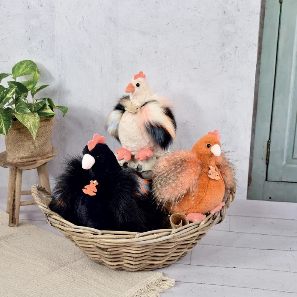 Doudou Bej Tavuk 20 cm - Peluş - Görsel 3
