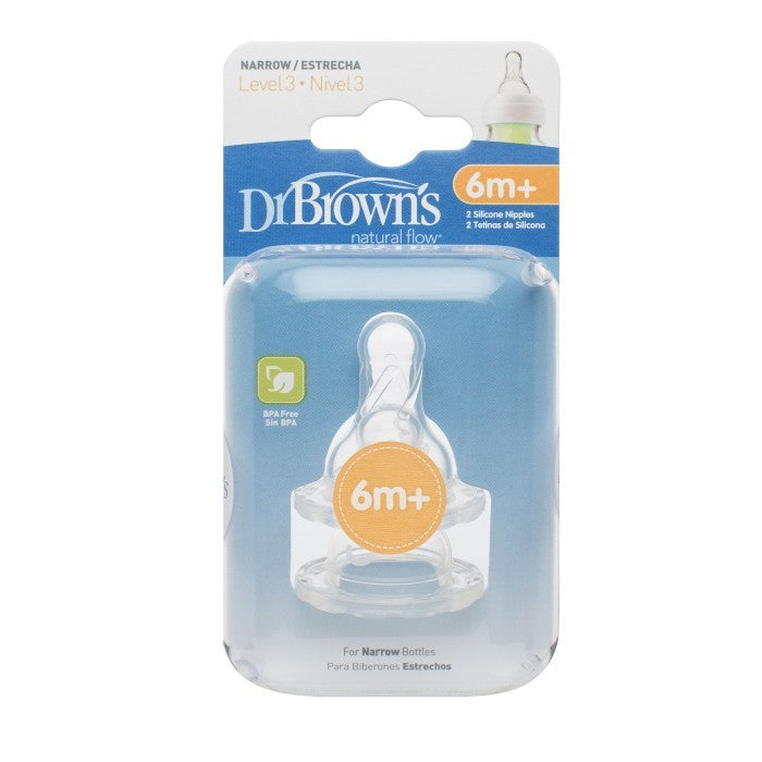 Dr.Browns 3. Aşama Dar Ağız Biberon Emziği STD