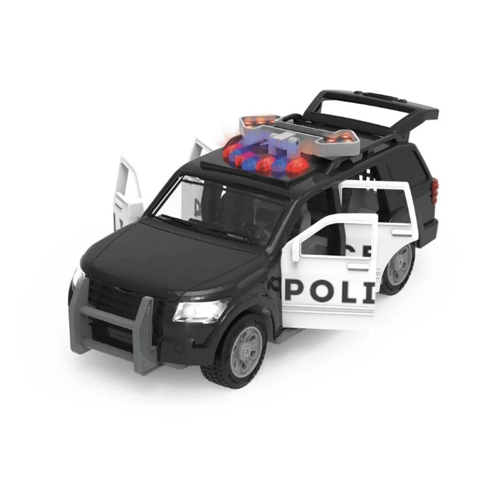 Driven 3'lü Set - Helikopter, Polis Arabası, İtfaiye Arabası STD - Oyuncak Araba - Görsel 3