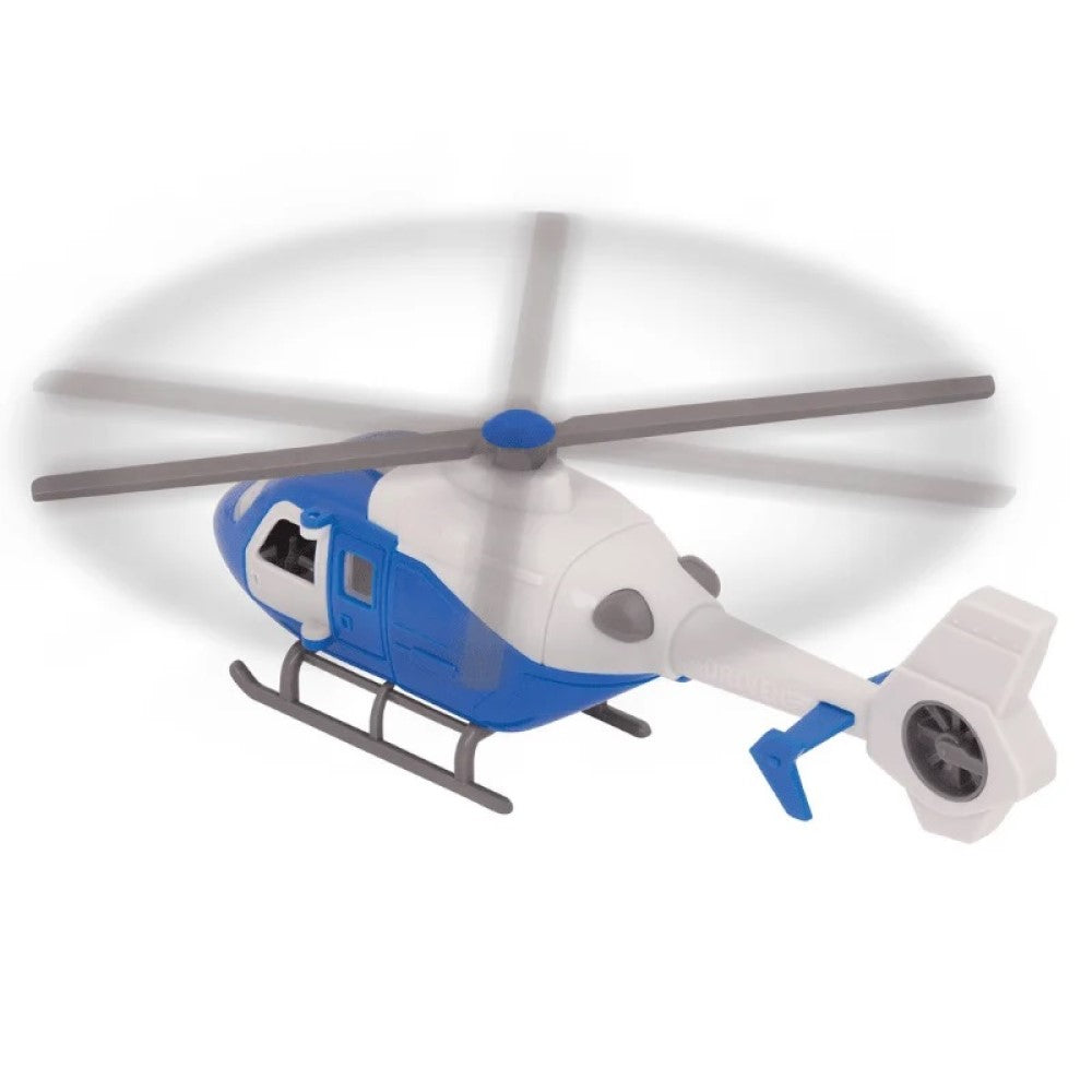 Driven 3'lü Set - Helikopter, Polis Arabası, İtfaiye Arabası STD - Oyuncak Araba - Görsel 6