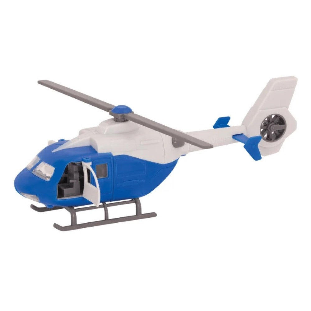 Driven 3'lü Set - Helikopter, Polis Arabası, İtfaiye Arabası STD - Oyuncak Araba - Görsel 7