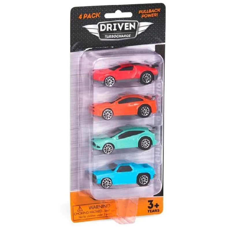 Driven 4'lü Çek Bırak Araba Seti