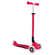 Globber Elite Deluxe Işıklı Scooter - Kırmızı