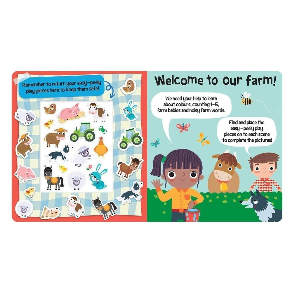 Easy Peely Farm - Peel-Stick-Play