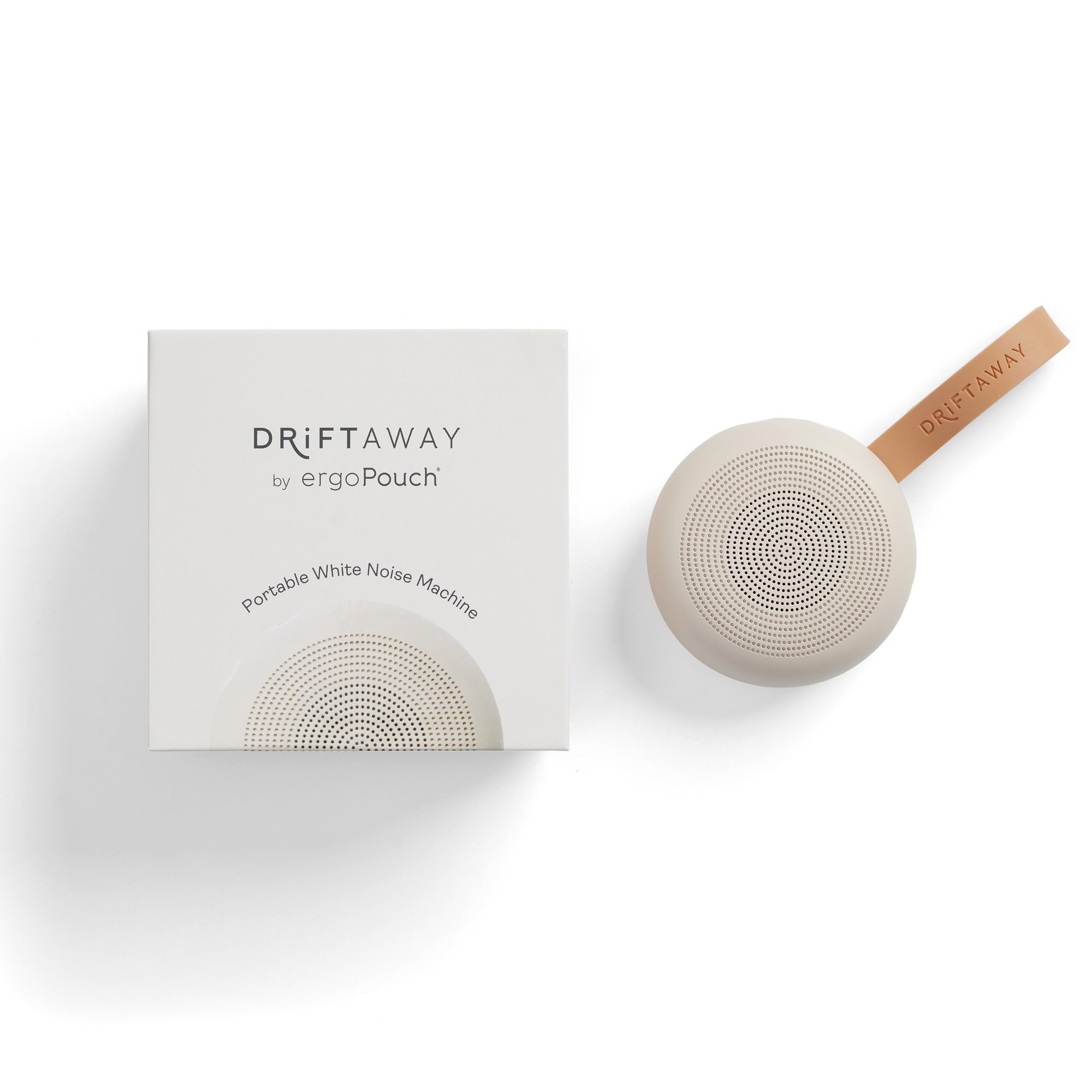 ErgoPouch Drift Away Beyaz Gürültülü Uyku Yardımcısı Cihazı Ekru