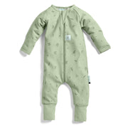 ErgoPouch Organik Pamuklu Patikli Pijama Tulum 0.2 TOG Willow Yeşil