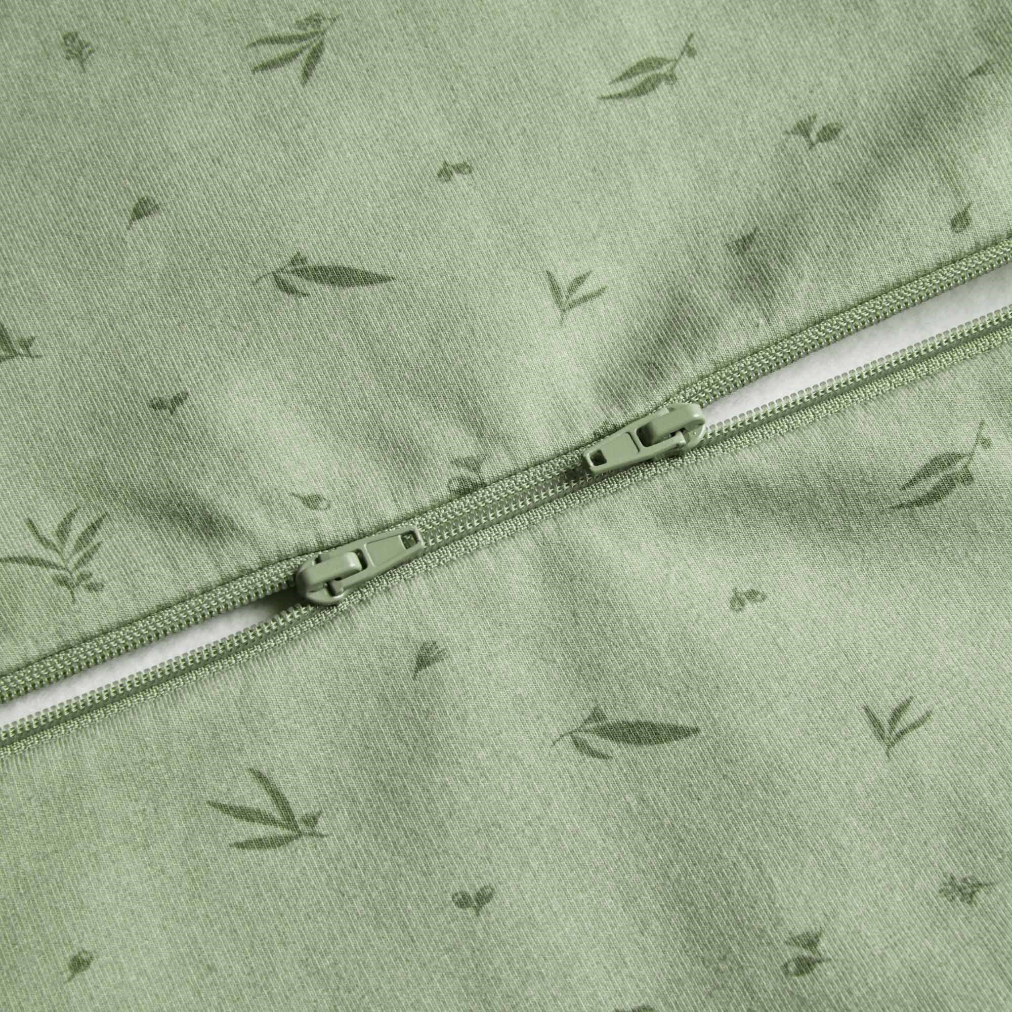 ErgoPouch Organik Pamuklu Patikli Pijama Tulum 1.0 TOG Qatmeal Marle Bej