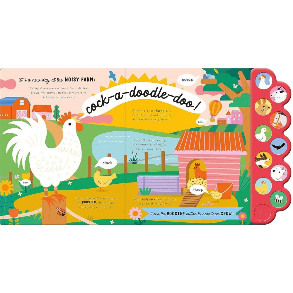 North Parade Publishing Farm (10 Button Sound Book) - Eğitici Oyuncak - Görsel 5
