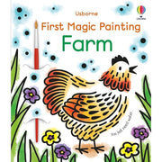 Usborne First Magic Painting Farm - Kitap