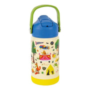Floss & Rock Paslanmaz Çelik Pipetli Suluk / Adventure STD
