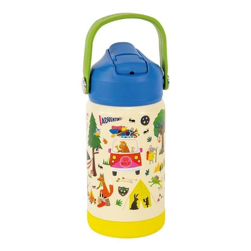 Floss & Rock Paslanmaz Çelik Pipetli Suluk / Adventure STD