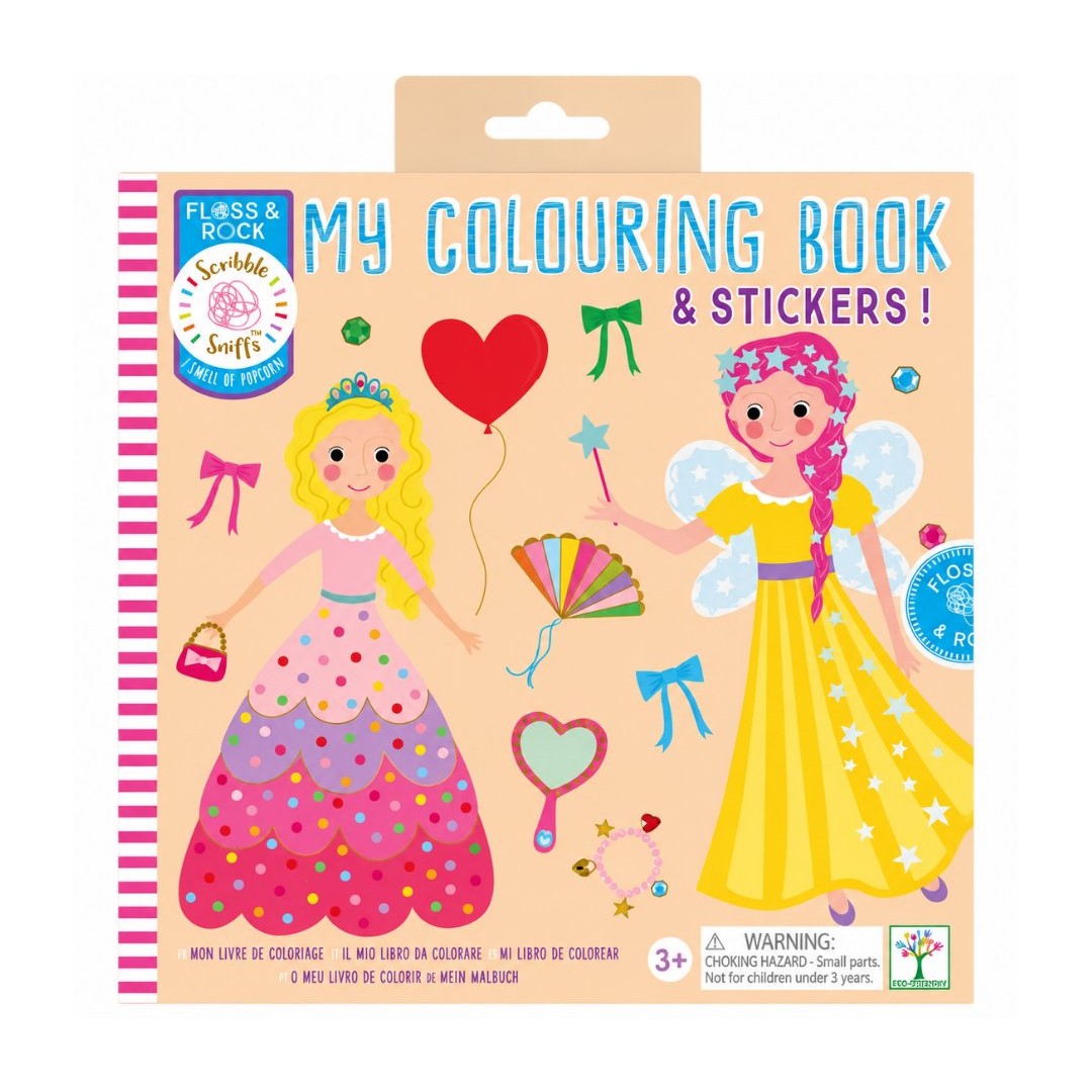 Floss & Rock Boyama Kitapları / Princess