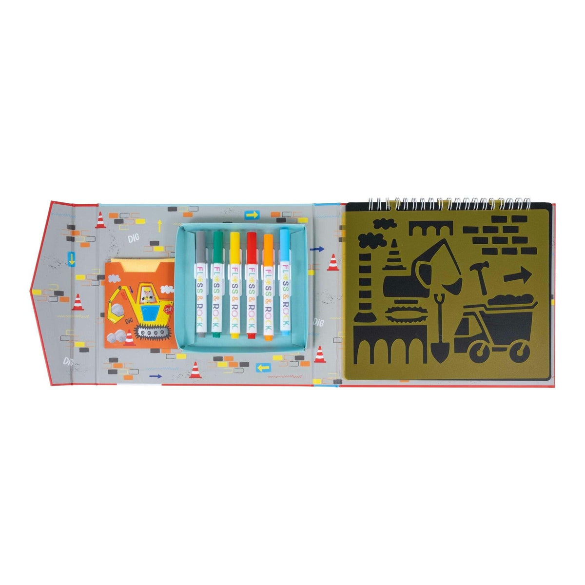 Floss & Rock Chalk Board Eskiz Kitabı / Constuctıon