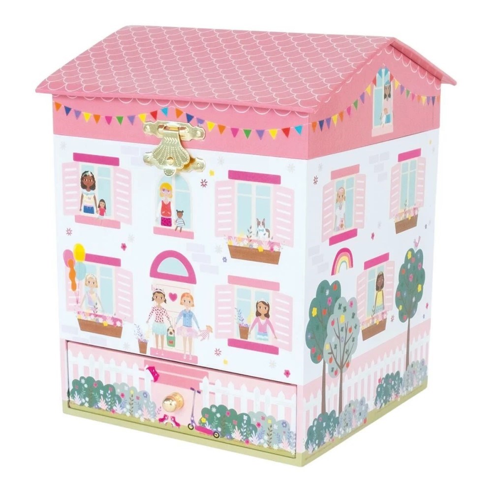 Floss Rock Müzikli Mücevher Kutusu - Doll House