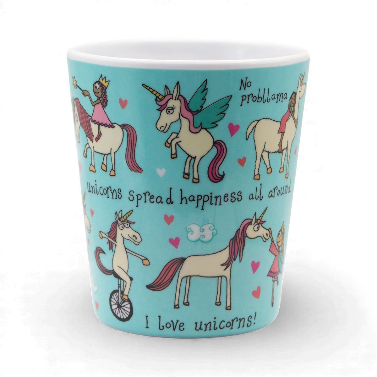 Tyrrell Katz Medium Melamin Alıştırma Bardağı Unicorn
