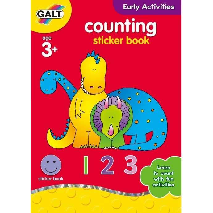 Galt Counting Boyama Kitabı 3 Yaş+ STD