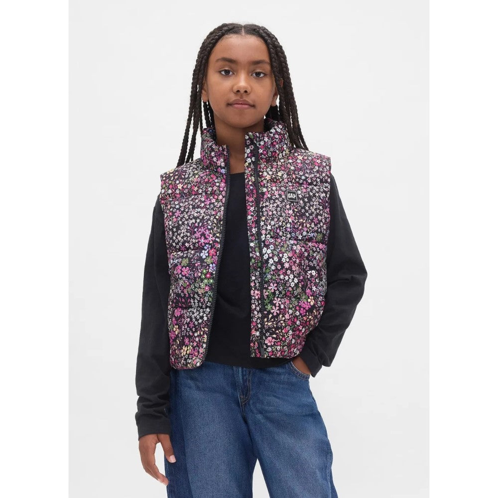 GAP Kız Çocuk Anorak Yelek Siyah