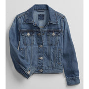 GAP Kız Çocuk Icon Denim Washwell™ Ceket Mavi