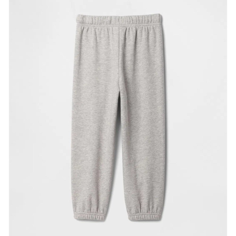 GAP Logo Erkek Bebek Fransız Havlu Kumaş Jogger Eşofman Altı Gri