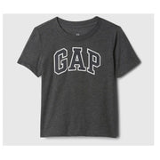 GAP Logo Erkek Bebek Kısa Kol T-shirt Antrasit