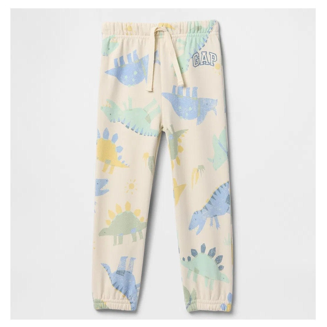 GAP Logo Erkek Bebek Relaxed Pull-On Jogger Eşofman Altı Bej