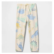 GAP Logo Erkek Bebek Relaxed Pull-On Jogger Eşofman Altı Bej