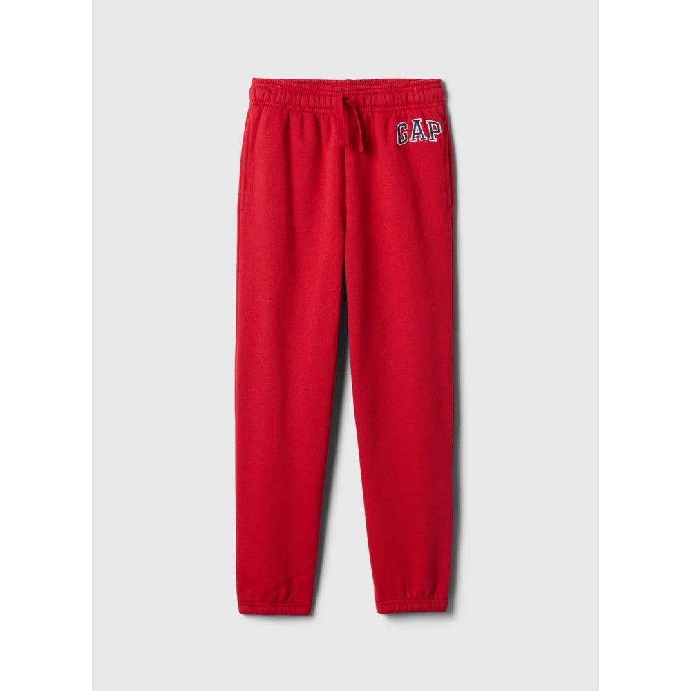 GAP Logo Erkek Çocuk Relaxed  Eşofman Altı Kırmızı