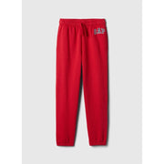 GAP Logo Erkek Çocuk Relaxed  Eşofman Altı Kırmızı